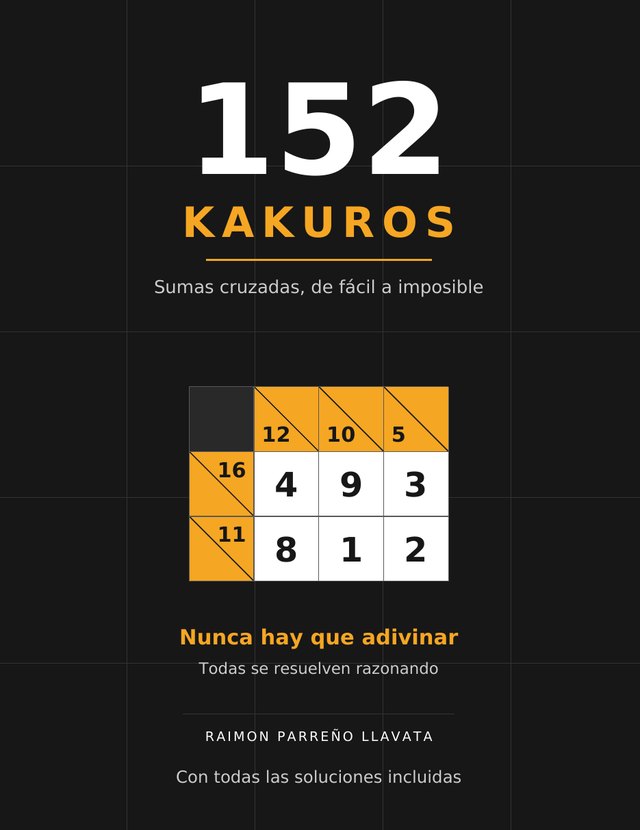 Portada de 152 Kakuros