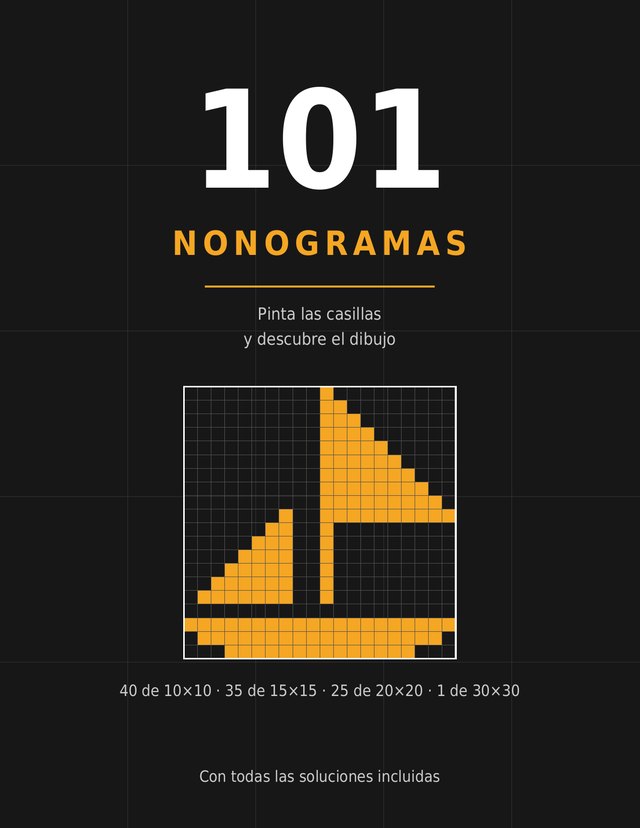 Portada de 101 Nonogramas