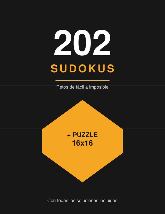 Portada de 202 Sudokus